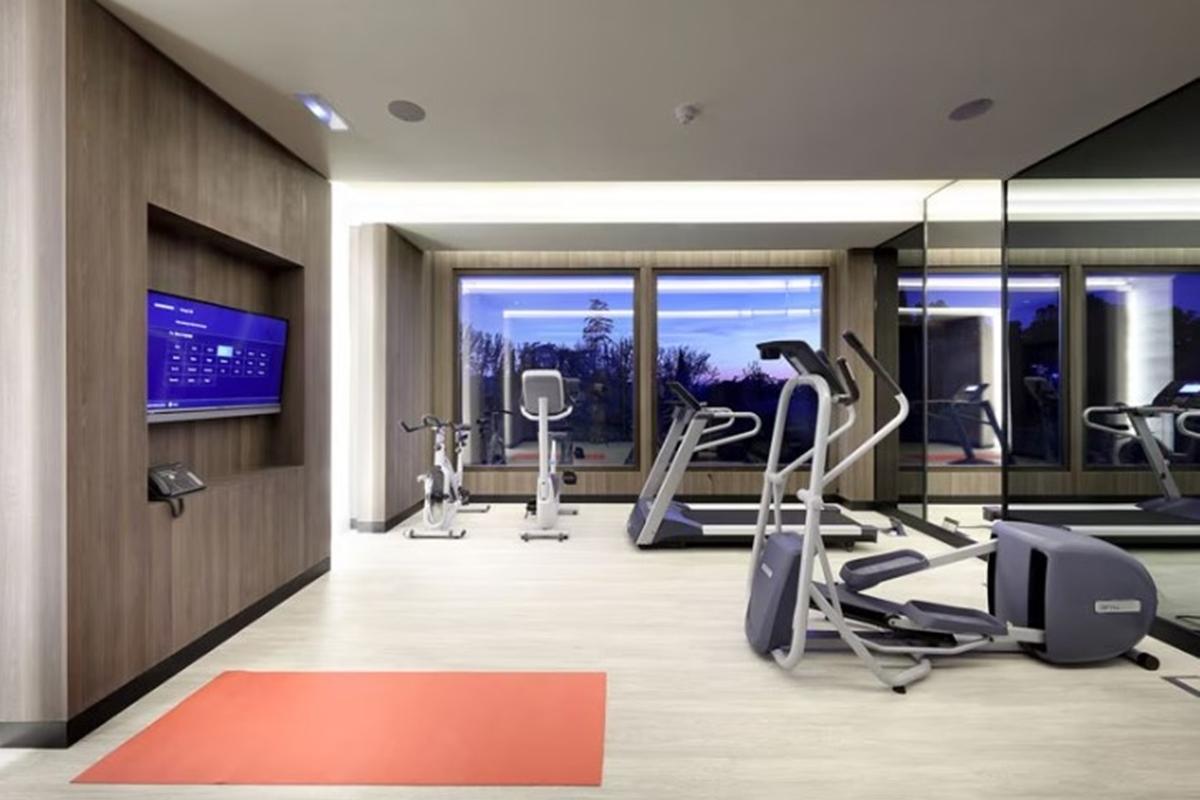 Aurea Washington Irving By Eurostars Hotel Company Granada Luaran gambar The gym at the hotel